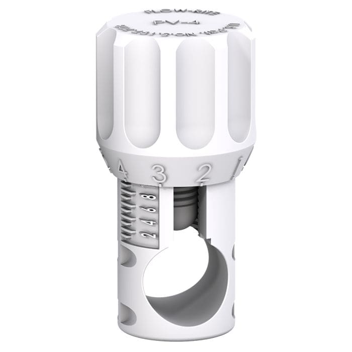 PV-4 white pinch valve