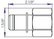 3/4” QL X 3/4” NSPF