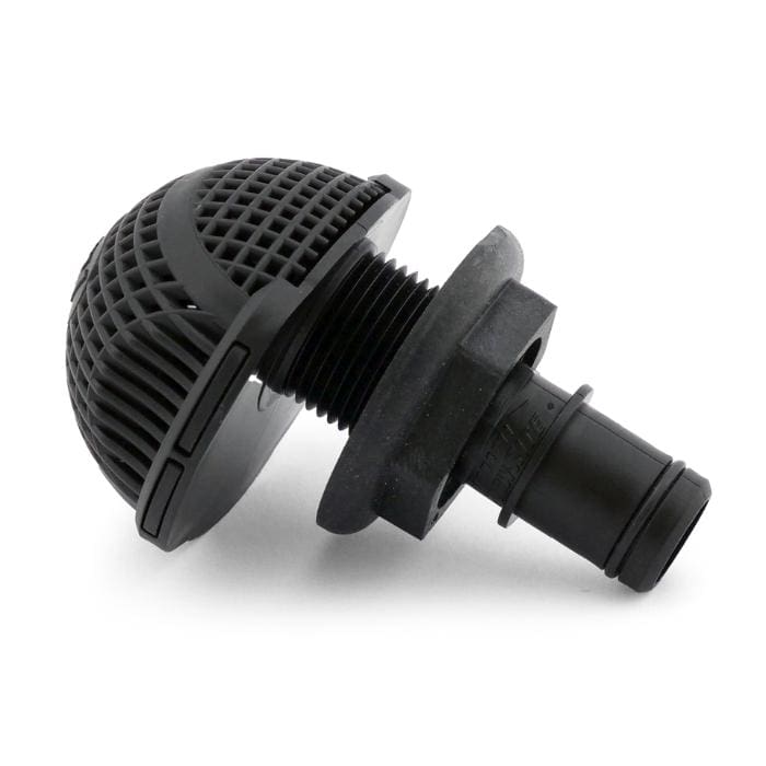 Flow-Rite low profile drain fitting with Qwik-Lok